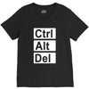 control alt delete V-Neck Tee