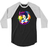 lesbian pride dragon 3/4 Sleeve Shirt