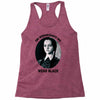 on wednesdays we wear black Racerback Tank