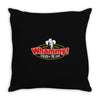 chicken of the cave Throw Pillow