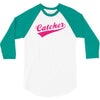 gay pride catcher funny 3/4 Sleeve Shirt