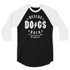rescue dogs rock 3/4 Sleeve Shirt