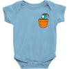 plankton pocket Baby Bodysuit