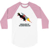 never give up poster 3/4 Sleeve Shirt