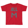 deku all m t shirt hero academia Toddler T-shirt