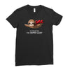 super lazy Ladies Fitted T-Shirt