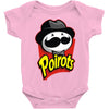 little grey chips Baby Onesie