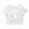 Im Here For The Booz Crop Top