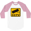 as seen on cctv chav rude,funny,cool,modern,fun 3/4 Sleeve Shirt