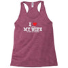 i love when my wife let me go fishing Racerback Tank