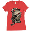 evil save point Ladies Fitted T-Shirt