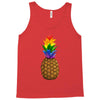 rainbow pineaplle Tank Top