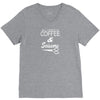 all i need is coffee sciossors V-Neck Tee
