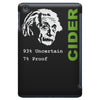 albert einstein theory of 7% proof geeky science cider scrumpy drinkin iPad Mini
