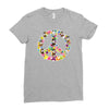 peace Ladies Fitted T-Shirt
