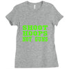 shoot hoops not guns Ladies Fitted T-Shirt