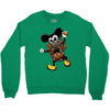 mickey mouse trap Crewneck Sweatshirt