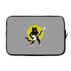 rock cat Laptop sleeve