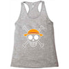 luffy pirate flag Racerback Tank