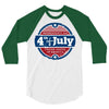 independence day 3/4 Sleeve Shirt