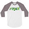royal 3/4 Sleeve Shirt