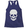 mr. skull Racerback Tank