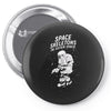 space skeletons in outer space Pin-back button