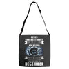 Never Underestimate A Man Who Watches Black Mirror And Was Born in Adjustable Strap Totes