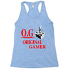 old school gamer Racerback Tank