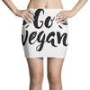 go vegan 2 Mini Skirts