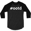 Ootd Outfit Of The Day 3/4 Sleeve Shirt