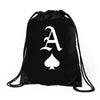 ace of spades (2) Drawstring Bags