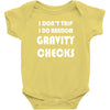 gravity check Baby Onesie
