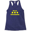 bevar christiania flag logo Racerback Tank
