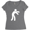 hwaaaaa Women's Triblend Scoop T-shirt