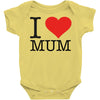 i love mum Baby Onesie