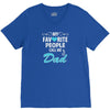 My Favorite People Call Me Dad V-Neck Tee