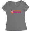 drunk'n donuts Women's Triblend Scoop T-shirt