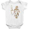 marilyn monroe machine gun gangster 100% cotton Baby Onesie
