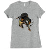midnight flight Ladies Fitted T-Shirt