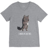 i woke up like this V-Neck Tee