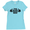 beard t shirt funny t shirt beer tshirt cool shirt mens tshirt austin Ladies Fitted T-Shirt