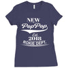 Pop Pop 2018 Rokie Dept. Ladies Fitted T-Shirt
