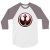 Rebel Alliance Logo 3/4 Sleeve Shirt
