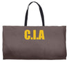 cia  funny  fashion fbi feds joke fancy dress Weekender Totes