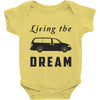 living the minivan dream Baby Onesie