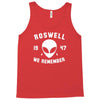 roswell 1947 we remember alien Tank Top