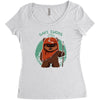save ewoks Women's Triblend Scoop T-shirt