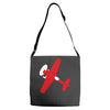 pilot flieger airplane flugzeug extra300 rc flyer Adjustable Strap Totes
