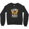 All Men Are Created Equal But Only The Best Are Born In Marc Crewneck Sweatshirt
